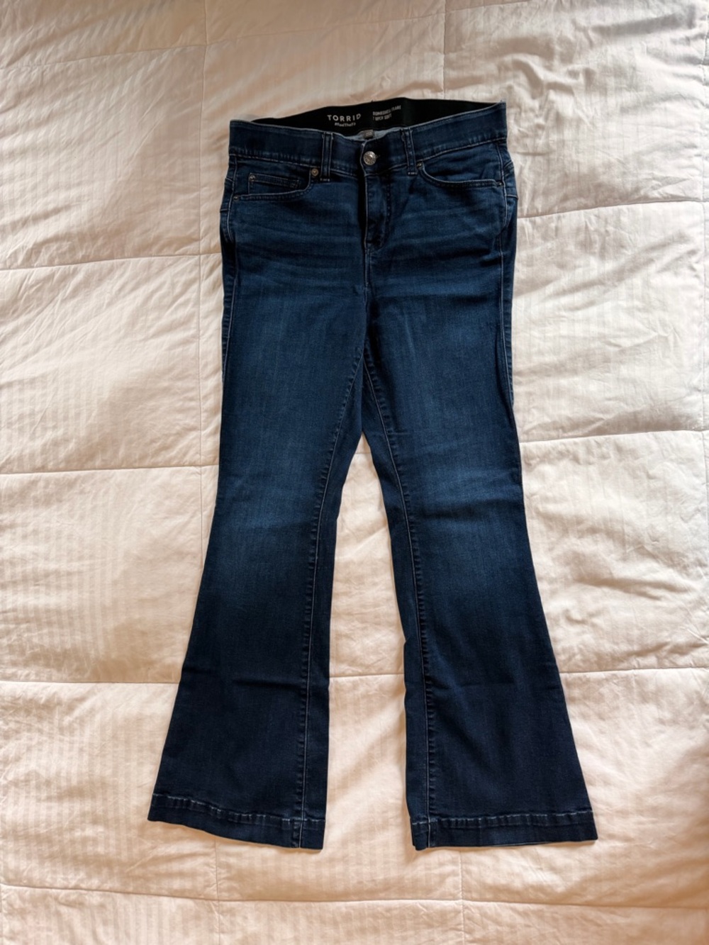 Torrid Bombshell High-Rise Flare Jeans 12T